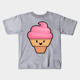 Strawberry Ice Cream Kids T-Shirt